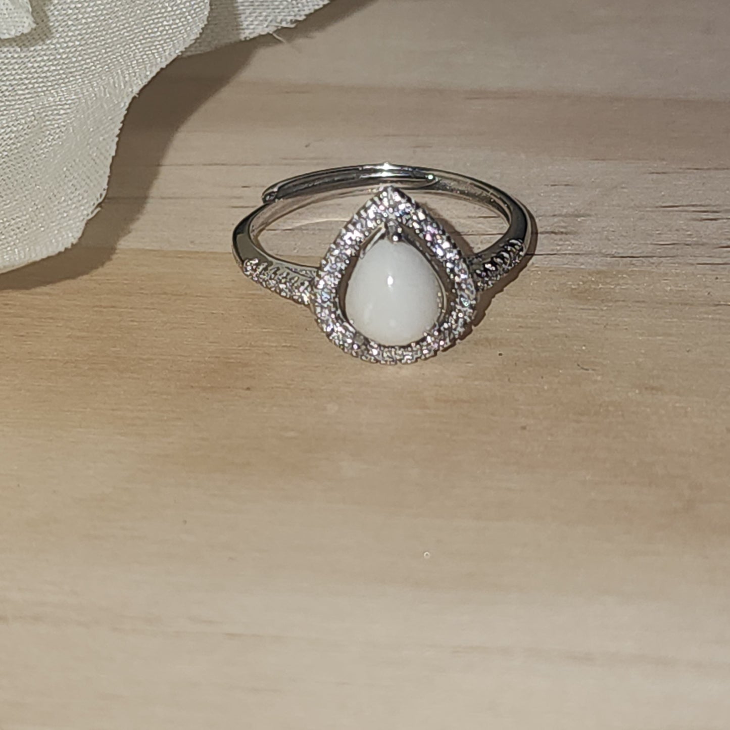 Breastmilk Teardrop Ring (Multiple options)