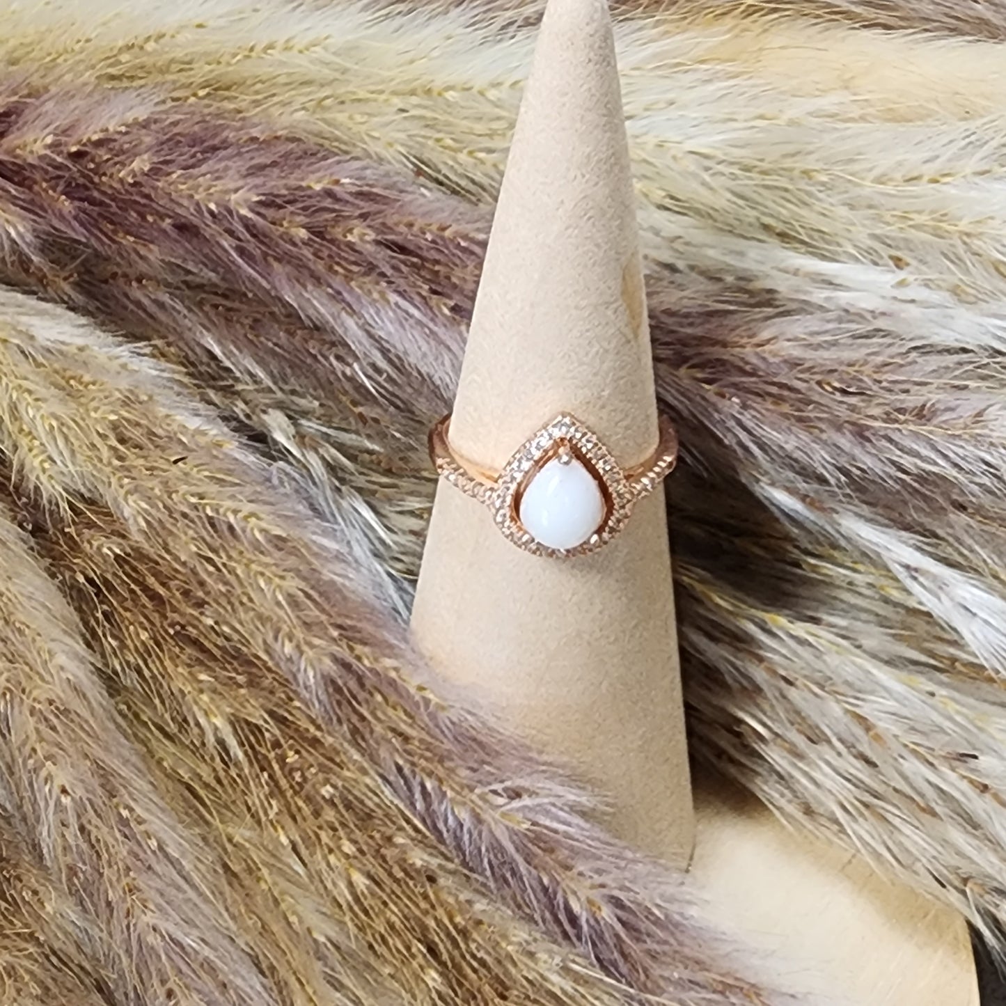 Breastmilk Teardrop Ring (Multiple options)