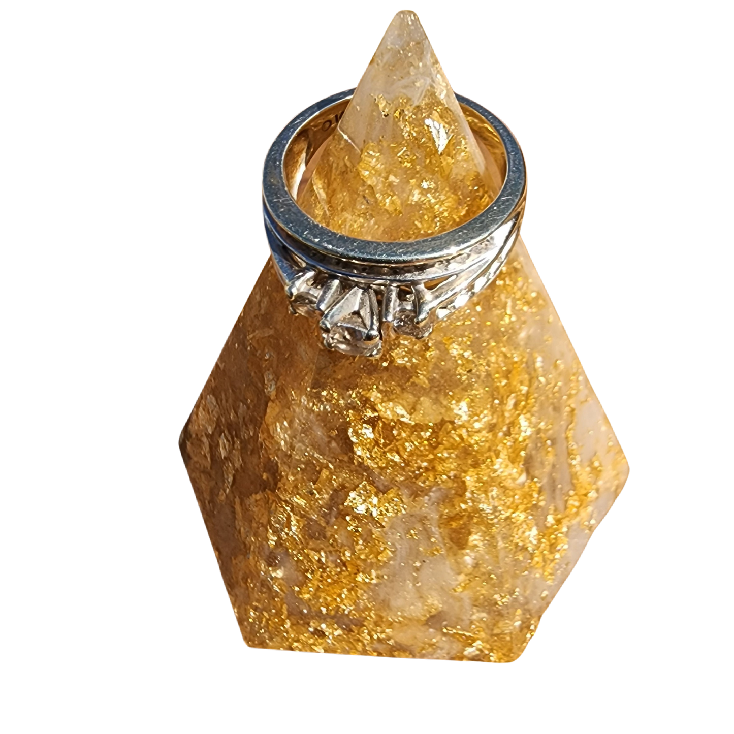 Memorial Keepsake Ring holder (Colors can be customized)