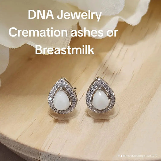 Breastmilk Teardrop Earrings