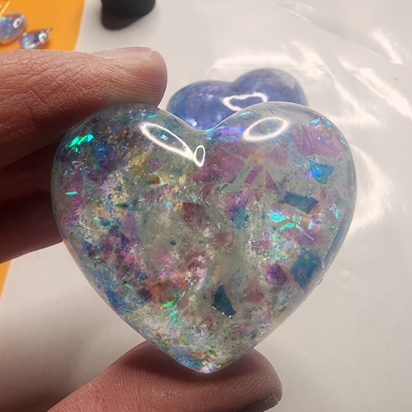 Memorial Keepsake Heart (any color available)