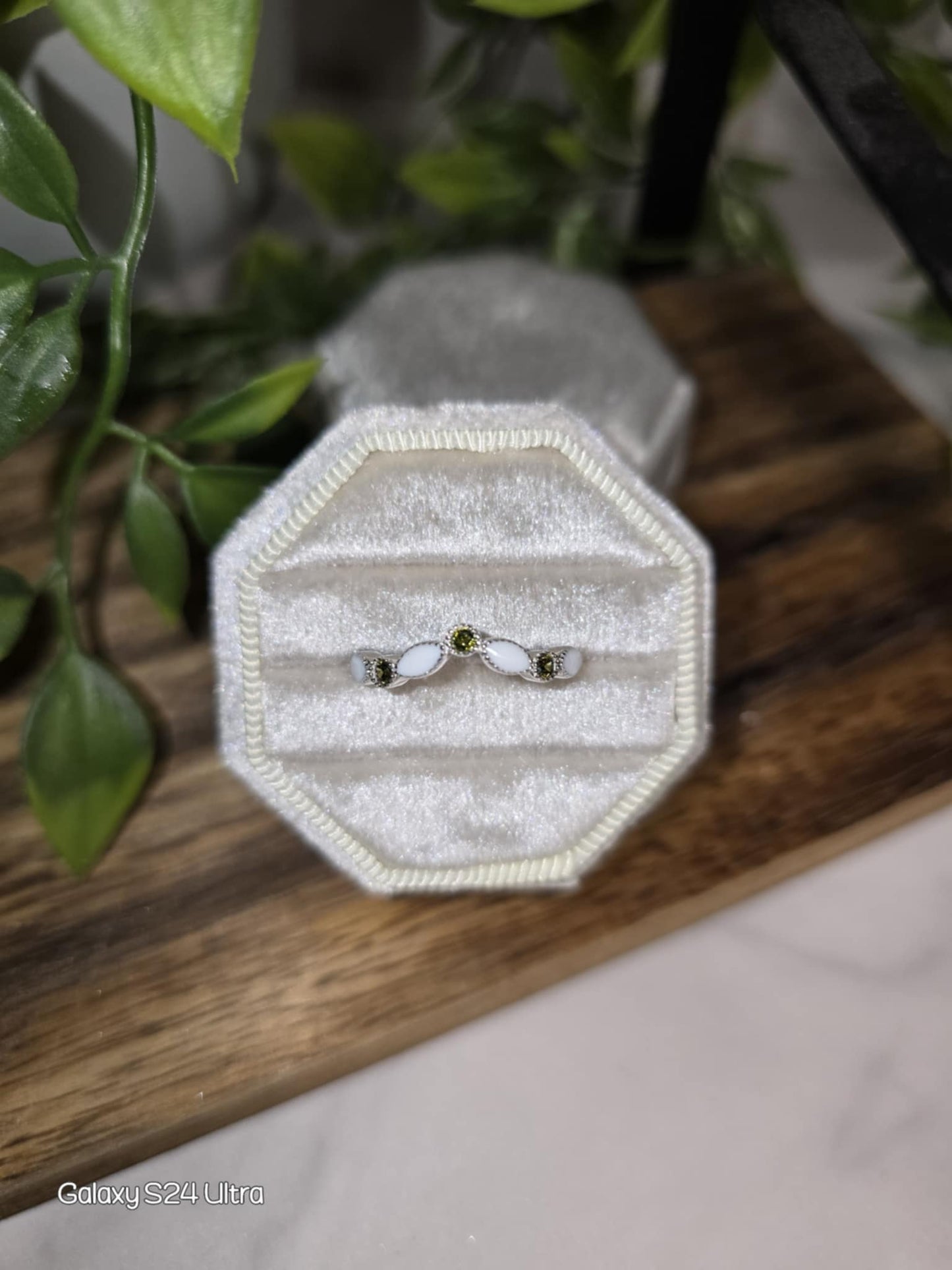 Birthstone Keepsake Memorial Ring